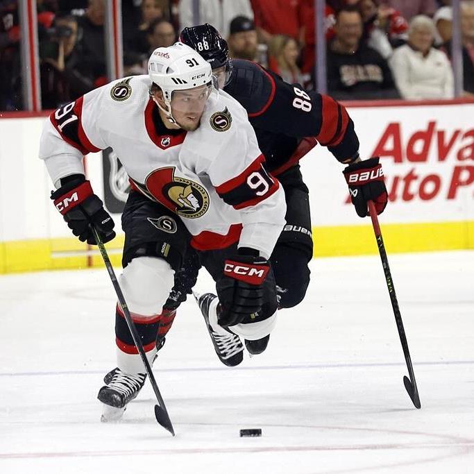 Skjei, Slavin score third-period goals to help the Hurricanes beat the Senators 5-3